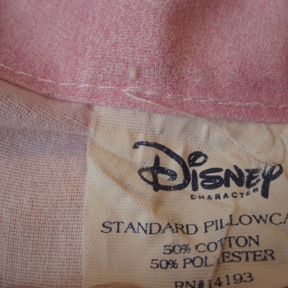VTG Disney Beauty and the Beast 2 Standard Pillowcases Reversible Images HTF - Picture 8 of 8